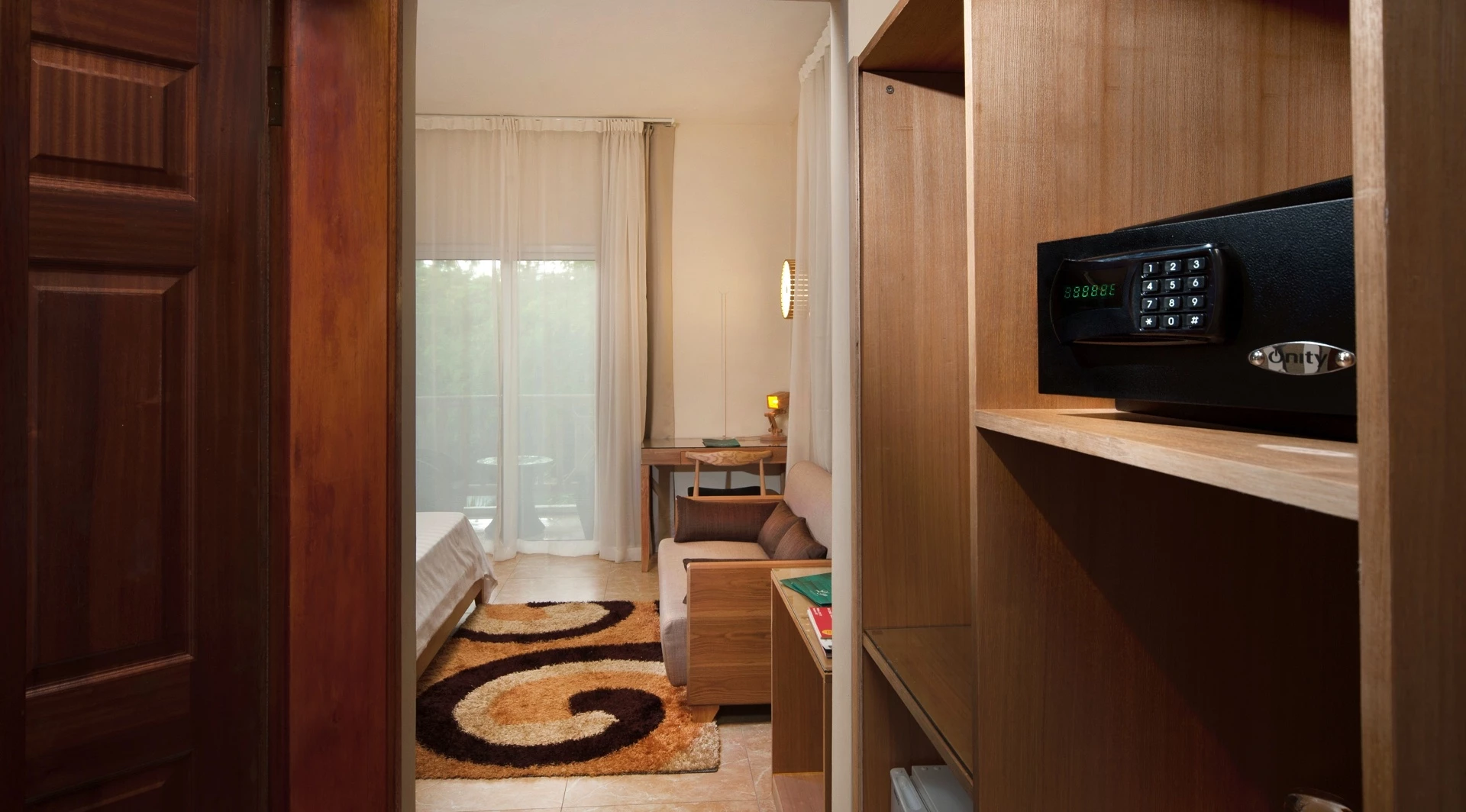 Entrance Standard Anthurium at Le Palmiste Hotel Trou aux Biches Mauritius